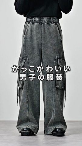 「アイテム（カーゴパンツ）」を使った、MASAKIさん（メンズ・168cm）の夏コーディネート