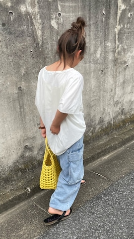 「アイテム（ブレスレット）」を使った、 Rey さん（キッズ・130cm）の夏コーディネート
