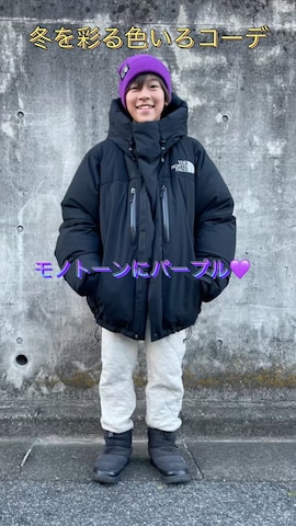 「アイテム（ブーツ）」を使った、 Rey さん（キッズ・138cm）の冬コーディネート