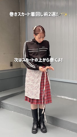 テーラードジャケットを使ったbitaさんのファッション動画