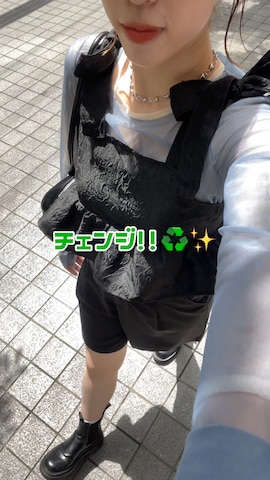 UNIT CHESTのアイテムを使ったbitaさんのファッション動画