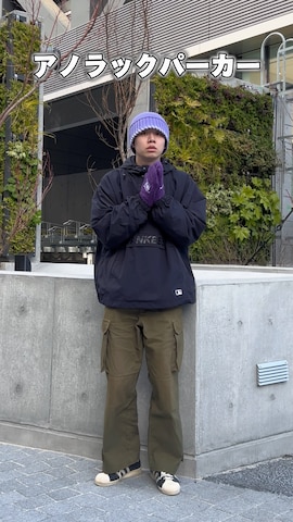 「improves（インプローブス）のアイテム（帽子）」を使った、Z(ゼット) さん（メンズ・182cm）の春コーディネート
