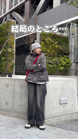 「COLONY 2139（コロニートゥーワンスリーナイン）のアイテム（ハット）」を使った、Z(ゼット) さん（メンズ・182cm）の春コーディネート