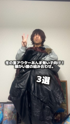 テーラードジャケットを使ったしゅーたさんのファッション動画