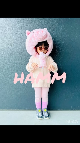 Handmadeのセットアップを使ったmuguさんのファッション動画