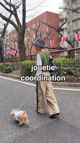 jouetieのアイテムを使った　　eri（twins）さんのファッション動画