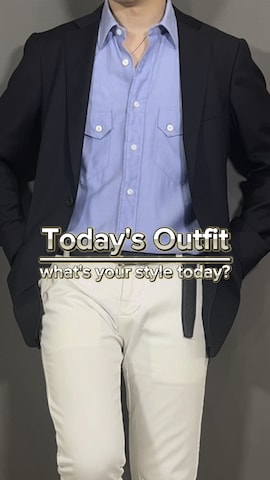 LANVINのトップスを使ったHamakeiさんのファッション動画