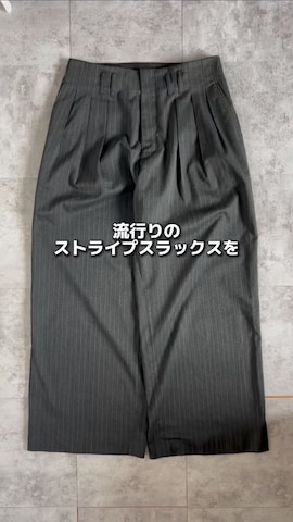 「アイテム（スラックス、グレー系）」を使った、kenさん（メンズ・175cm）の秋コーディネート