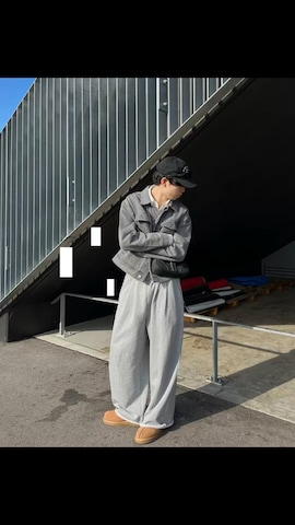 「Adoon plain（アドーンプレーン）のアイテム」を使った、kenさん（メンズ・175cm）の春コーディネート