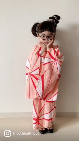 「アイテム（長傘）」を使った、* 𝚝𝚘𝚛𝚒𝚌𝚘𝚝*さん（キッズ・90cm）の夏コーディネート