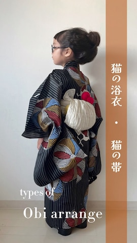 「アイテム（浴衣）」を使った、* 𝚝𝚘𝚛𝚒𝚌𝚘𝚝*さん（キッズ・100cm）の夏コーディネート