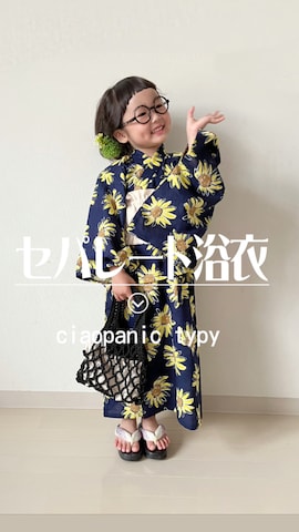 「アイテム（その他シューズ）」を使った、* 𝚝𝚘𝚛𝚒𝚌𝚘𝚝*さん（キッズ・100cm）の夏コーディネート