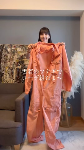 Ameriのジャケット/アウターを使ったsatomiさんのファッション動画