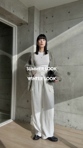 BELPERのアイテムを使ったRIKAさんのファッション動画