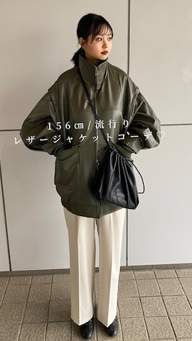 ライダースジャケットを使ったこなん👧🏻さんのファッション動画