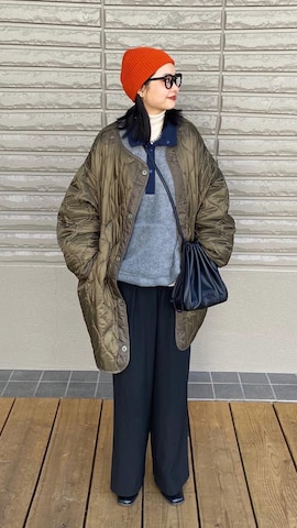 「アイテム（アイシャドウ）」を使った、こなん👧🏻さん（レディース・156cm）の冬コーディネート