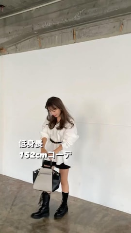 ZARAのテーラードジャケットを使ったrihoko nagaeさんのファッション動画