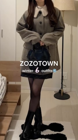 「アイテム（ノーカラーコート）」を使った、ririさん（レディース・155cm）の秋コーディネート