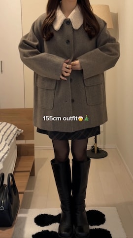 レッグウェアを使ったririさんのファッション動画