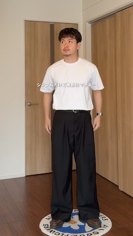 「アイテム（パーカー）」を使った、けーすけさん（メンズ・165cm）の春コーディネート