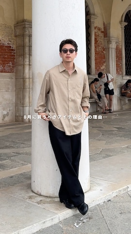 GIORGIO ARMANIのアイテムを使ったけーすけさんのファッション動画