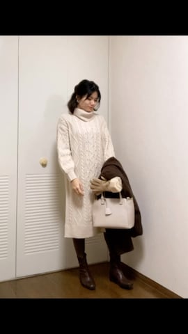 「アイテム（手袋）」を使った、sappyさん（レディース・158cm）の冬コーディネート