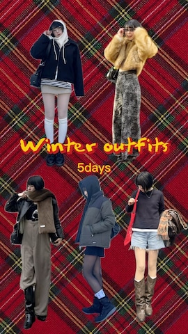 レッグウェアを使ったmanaさんのファッション動画