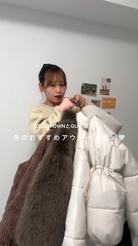 ブルゾンを使ったmairaさんのファッション動画