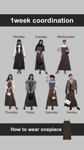 「DHOLIC（ディーホリック）のアイテム（ワンピース）」を使った、ディーホリックさん（レディース・149cm）の夏コーディネート