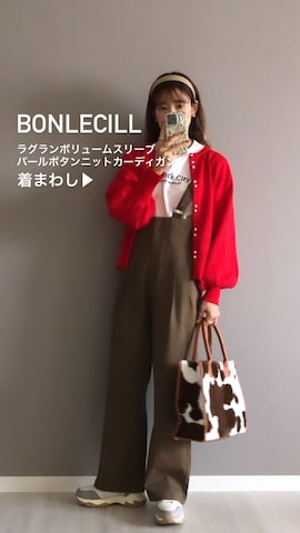 「INTER FACTORY（インターファクトリー）のアイテム（デニムパンツ）」を使った、miiさん（レディース・162cm）の秋コーディネート