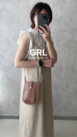 フリルブラウスXキャミソールワンピースセットを使った人気