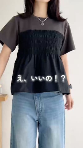 classicalelfのTシャツ/カットソーを使ったclassicalelfクラシカルエルフさんのファッション動画