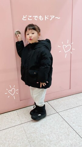 「アイテム（パンツ）」を使った、kumakumaさん（キッズ・120cm）の冬コーディネート