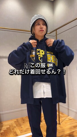 BEAMS BOYのモッズコートを使ったHeg.さんのファッション動画