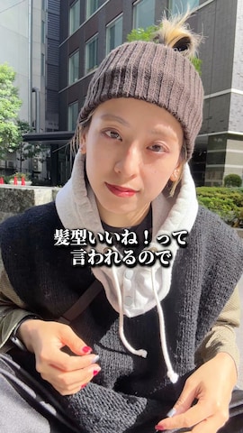 「アイテム（ヘアバンド）」を使った、Heg.さん（レディース・159cm）の秋コーディネート