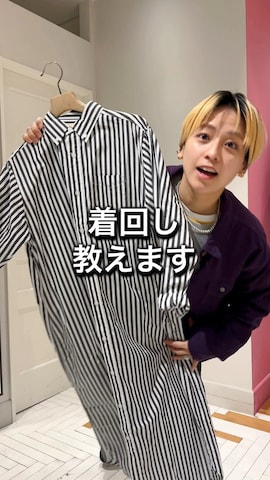 「アイテム（シャツワンピース）」を使った、Heg.さん（レディース・159cm）の冬コーディネート