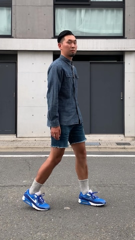 「アイテム（バングル/リストバンド）」を使った、8ight ㉝ on1さん（メンズ・187cm）の春コーディネート