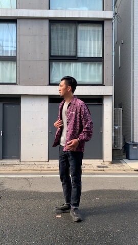 「アイテム（リング）」を使った、8ight ㉝ on1さん（メンズ・187cm）の春コーディネート