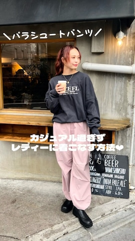 「アイテム（フレグランス）」を使った、maiさん（レディース・162cm）の春コーディネート