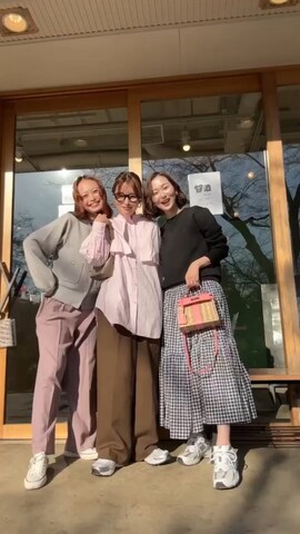 CLARINSのアイテムを使ったmaiさんのファッション動画