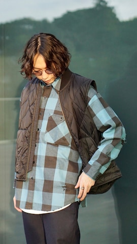 BEAMSのベストを使ったSUDOさんのファッション動画