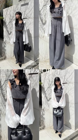 オールインワン・サロペットを使ったkarenさんのファッション動画