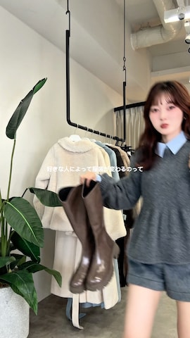 honokaさん（骨格ナチュラル・レディース・163cm）の秋コーディネート