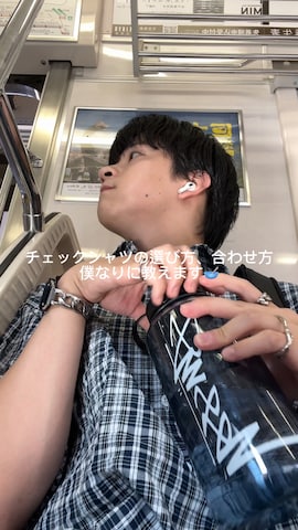 「アイテム（財布）」を使った、Seigoさん（メンズ・165cm）の夏コーディネート