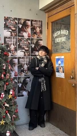 nuguのマフラーを使ったSeigoさんのファッション動画