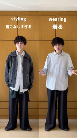 PBLIMのジャケット/アウターを使ったjunさんのファッション動画