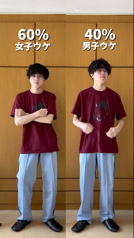 ダウンベストを使ったjunさんのファッション動画