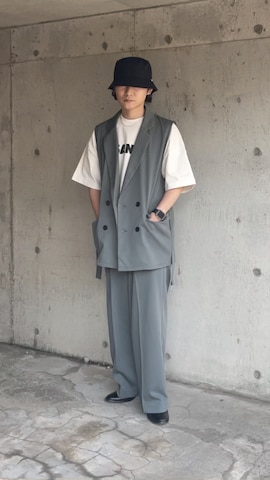心さん（メンズ・164cm）の春コーディネート
