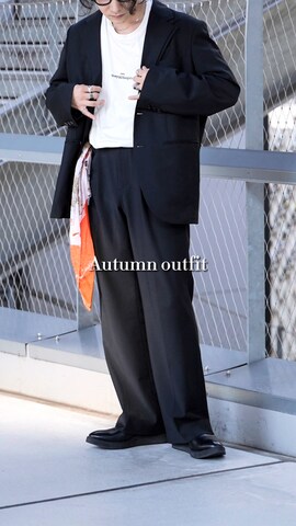 心さん（メンズ・164cm）の秋コーディネート
