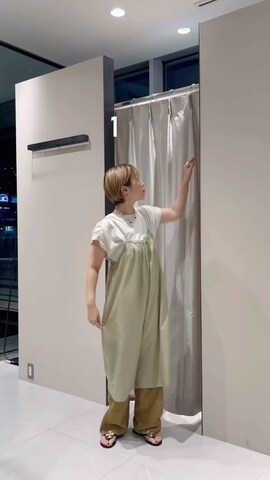 LAATOのサロペット/オーバーオールを使ったMINAMIさんのノウハウ動画-158cm
レイヤードコーデ